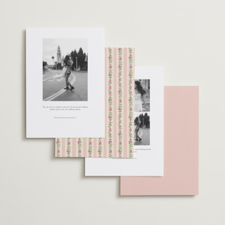 This is a shubh foil stamped save the date cards with foil pressed by Creo Study called amalgamation printing on recycled smooth signature in standard