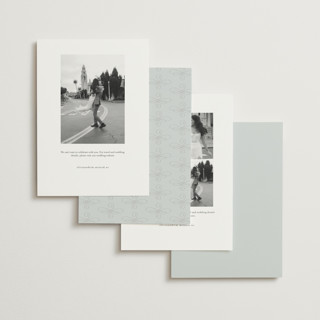 This is a sea foil stamped save the date cards with foil pressed by chocomocacino called lussekatter printing on signature in standard