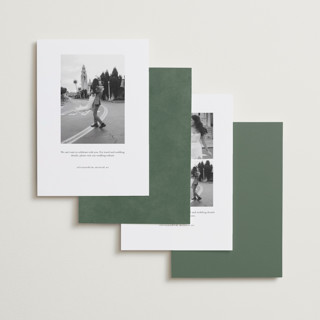 This is a rosemary foil stamped save the date cards with foil pressed by Emily Betts called vintage oval printing on recycled smooth signature in standard