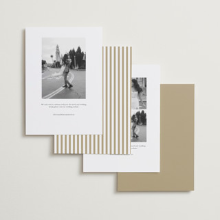 This is a cloud foil stamped save the date cards with foil pressed by Sara Hicks Malone called whisper printing on recycled smooth signature in standard