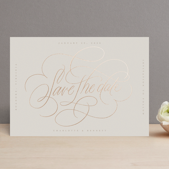Marble House save the date