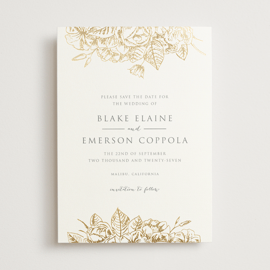 Gilded Wildflowers