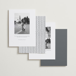 This is a ivory foil stamped save the date cards with foil pressed by Alethea and Ruth called celebration xo printing on recycled smooth signature in standard