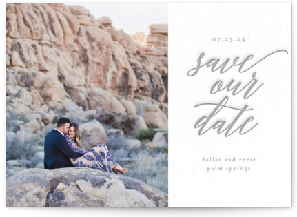 photo of Letterpress Dreams Letterpress Save The Date Cards