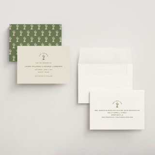 This is a agave petite save the dates with standard by Megan Davis called pearl snap printing on signature in petite