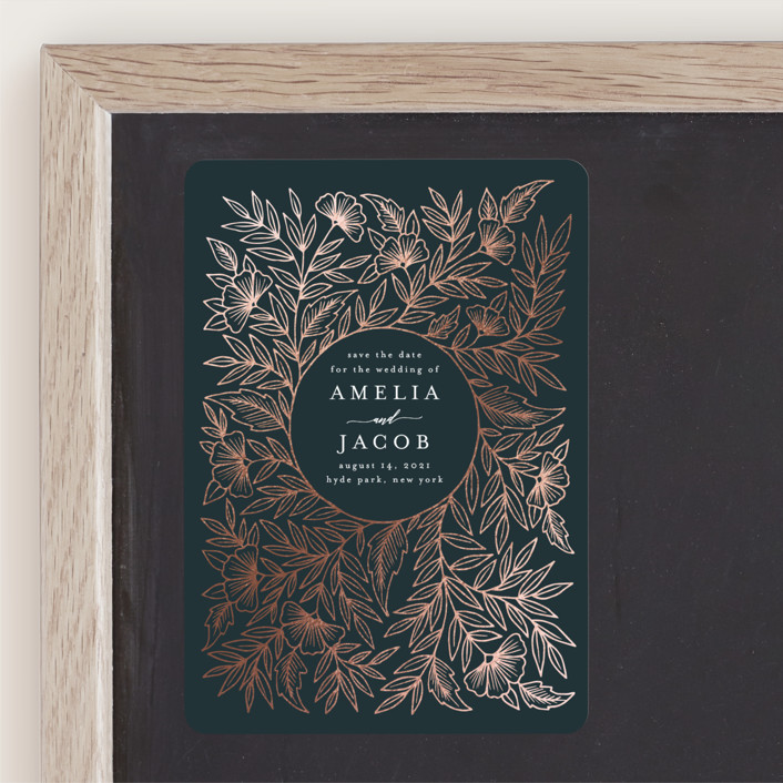 Foiled Wreath Frame