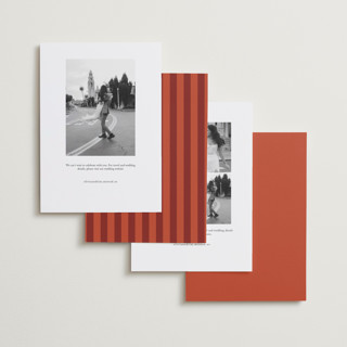 This is a cherry save the date with standard by Ani Somi called borders printing on signature in standard