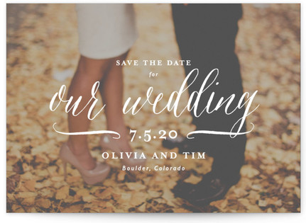 photo of Postcard Perfect Save The Date Cards