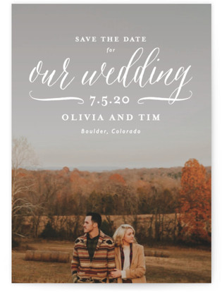 photo of Postcard Perfect Save The Date Cards