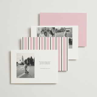 This is a peony save the date with standard by Megan Davis called nola printing on signature in standard