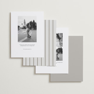 This is a milan save the date with standard by chocomocacino called kroštule printing on recycled smooth signature in standard