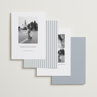 This is a classic save the date with standard by Cindy Reynolds called sophisticated charm printing on recycled smooth signature in standard