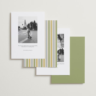 This is a summer citrus save the date with standard by Vera Lim called the gallery printing on recycled smooth signature in standard