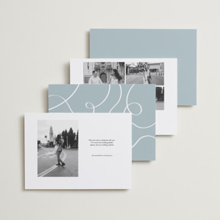 This is a vanilla save the date with standard by Helena Vitto called cool kids printing on signature in standard