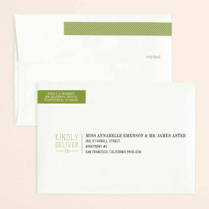 Wed in Type Save The Date Cards by Ariel Rutland Minted