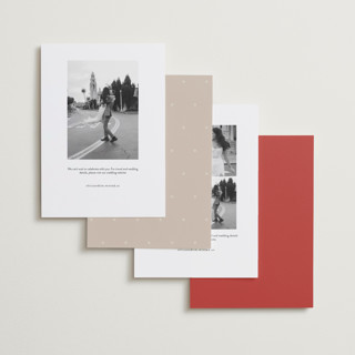 This is a sierra save the date with standard by Ani Somi called coyota printing on recycled smooth signature in standard