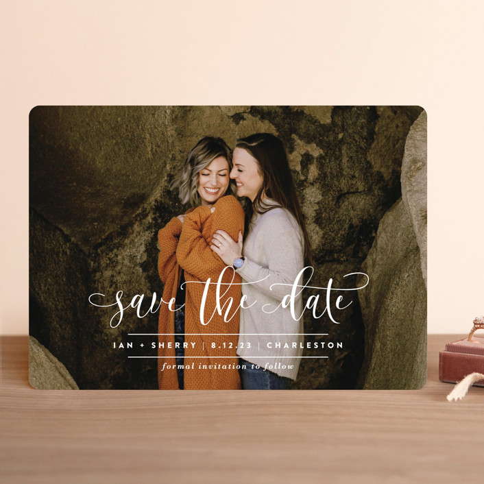 Statement Save The Date Cards By Lauren Chism Minted