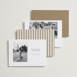 This is a chiffon save the date with standard by Heather Schertzer called updated printing on recycled smooth signature in standard