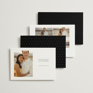 This is a champagne save the date with standard by Lori Wemple called simple date printing on signature in standard