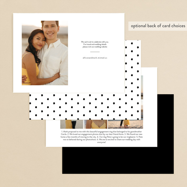 Jot It Down Save The Date Cards by Owl and Toad Minted