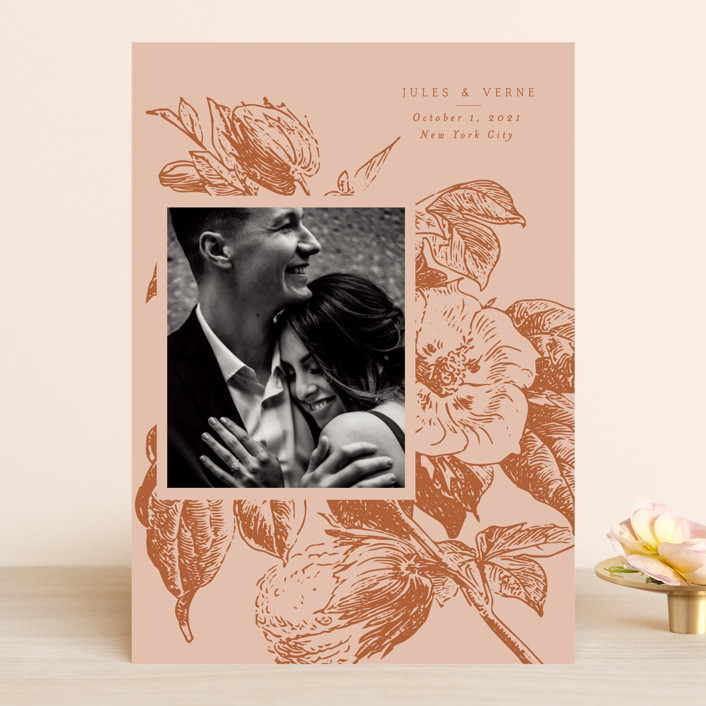Vintage Romance save the date