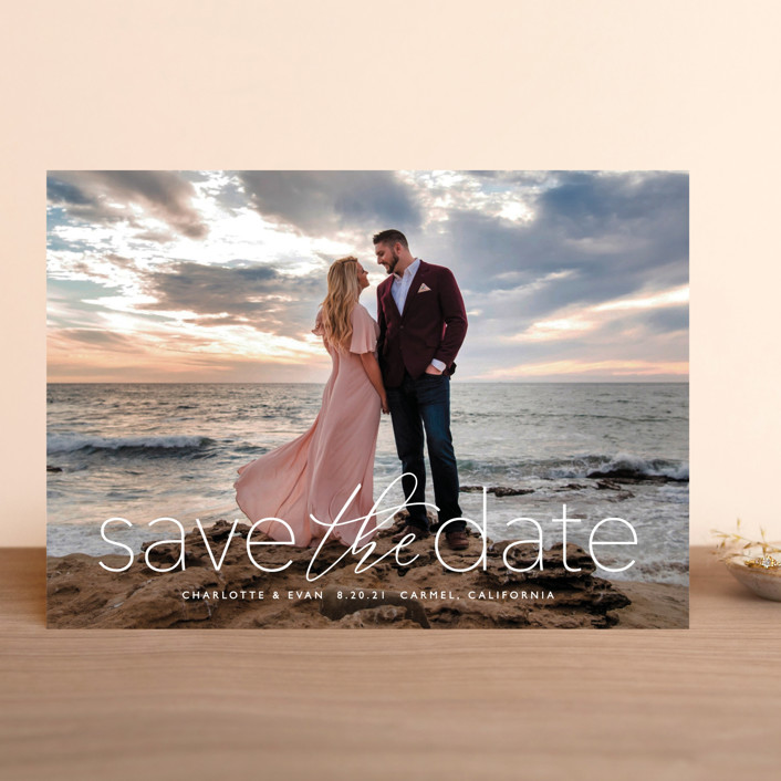 typographic wedding