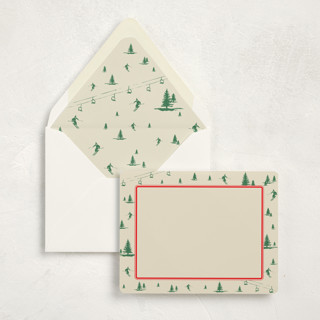 This is a balsam stationery set by Jen Ramsey called après ski (set of 10) in standard