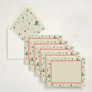 This is a balsam stationery set by Jen Ramsey called après ski (set of 10) in standard