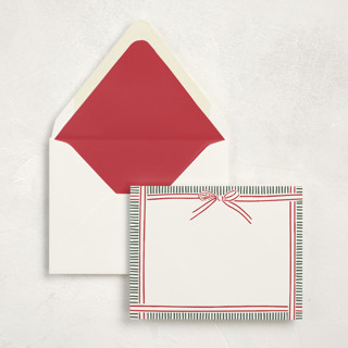 This is a pine stationery set by Chris Griffith called wrapped with a bow (set of 10) in standard