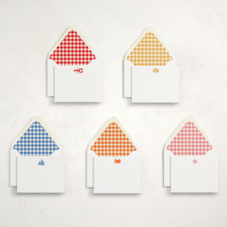 This is a multi stationery set by Pippa Shaw called east coast summer in standard