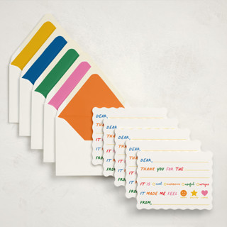 This is a multi stationery set by Minted called fill-in-the-fun in standard