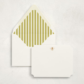 This is a honey stationery set by Heather Schertzer called golden hum in standard