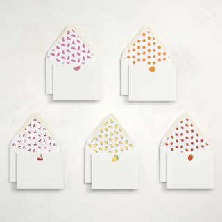 This is a multi stationery set by Claudia Orengo called farmer's market fresh in standard