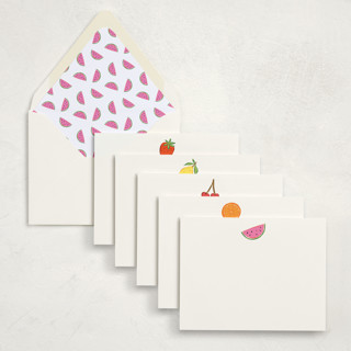 This is a multi stationery set by Claudia Orengo called farmer's market fresh in standard