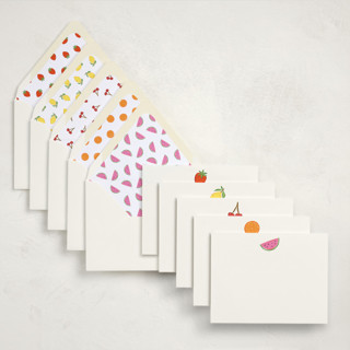This is a multi stationery set by Claudia Orengo called farmer's market fresh in standard