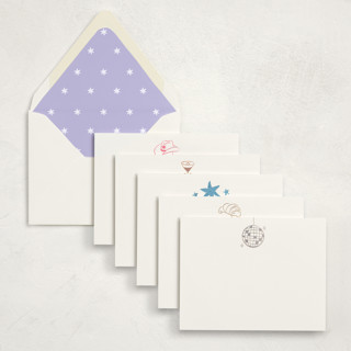 This is a multi stationery set by Helena Vitto called iconic in standard