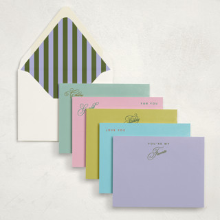 This is a multi stationery set by Kelly Watkins called all about you in standard