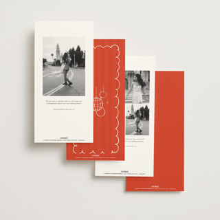 This is a sangria spark save the date with standard by Zove Ahhh called party on! printing on signature in tall
