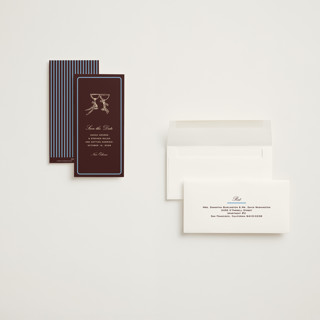 This is a fig save the date with standard by Megan Davis called aperitif printing on signature in tall