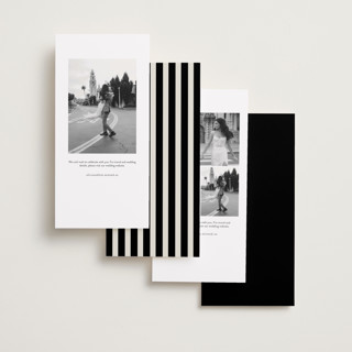 This is a coal save the date with standard by Jackie Crawford called archival border printing on recycled smooth signature in tall