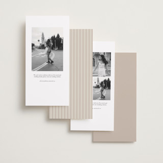 This is a pebble save the date with standard by Elly called moments printing on recycled smooth signature in tall