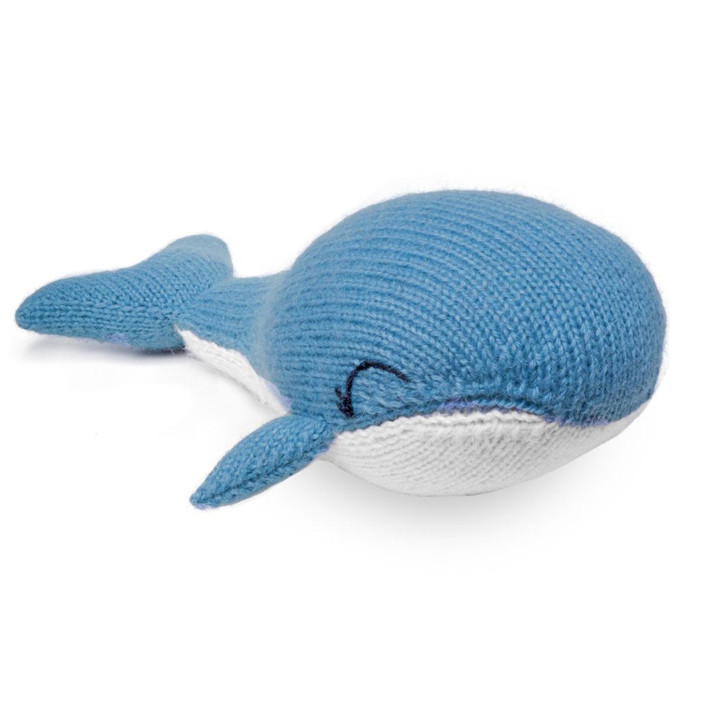 Knit Whale Toy