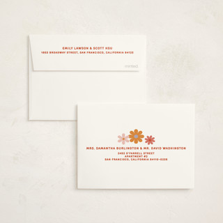 This is a blush kids thank you cards with standard by Kiersten Garner called sweet rollin' printing on strathmore in standard