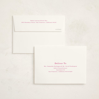 This is a cotton candy kids thank you cards with standard by Baumbirdy called lambeth cake printing on strathmore in standard