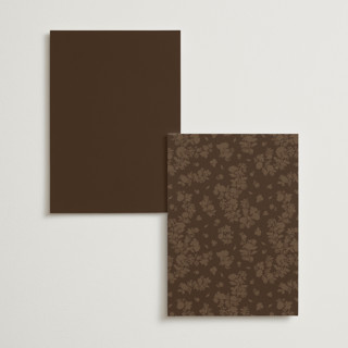 This is a chocolate table numbers with foil pressed by Paola Benenati called blooming path printing on doublethick in standard