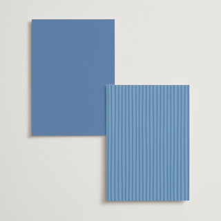 This is a cornflower table numbers with foil pressed by Pippa Shaw called silk printing on doublethick in standard