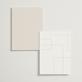 This is a blush table numbers with foil pressed by Hannah Williams called modern serene printing on doublethick in standard