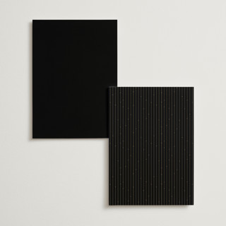 This is a opal table numbers with foil pressed by Leah Bisch called unite printing on doublethick in standard