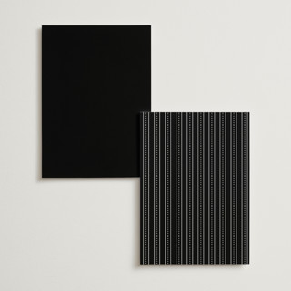 This is a black dahlia table numbers with foil pressed by Olivia Raufman called petite sprig printing on doublethick in standard