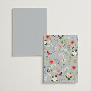 This is a something blue table numbers with foil pressed by Sarah Knight called fleur printing on doublethick in standard